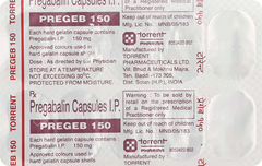 Pregeb Plus 150 Mg Capsule 10