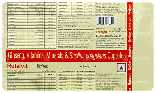 Retalvit Capsule 10