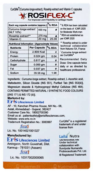Rosiflex C Capsule 20