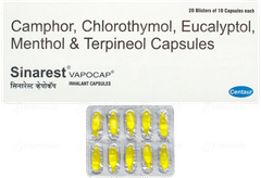 Sinarest Vapocaps Capsule 10 Sinarest Vapocaps Capsule 10