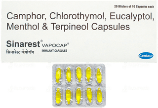 Sinarest Vapocaps Capsule 10