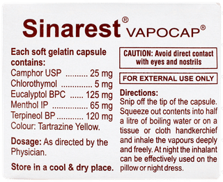 Sinarest Vapocaps Capsule 10