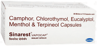 Sinarest Vapocaps Capsule 10