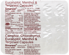 Sinarest Vapocaps Capsule 10 Sinarest Vapocaps Capsule 10