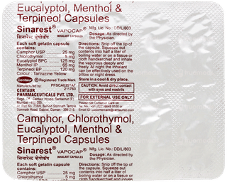 Sinarest Vapocaps Capsule 10