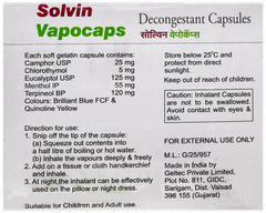 Solvin Vapocaps Capsule 10 Solvin Vapocaps Capsule 10