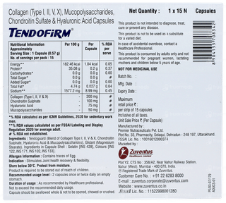 Tendofirm Capsule 15