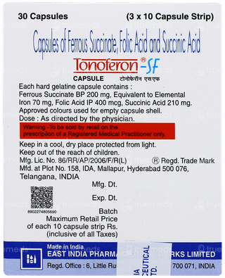 Tonoferon Sf Capsule 10