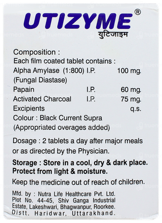 Utizyme Tablet 15