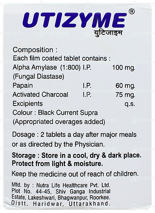 Utizyme Tablet 15