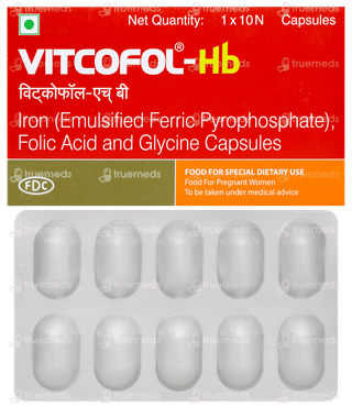 Vitcofol Hb Capsule 10