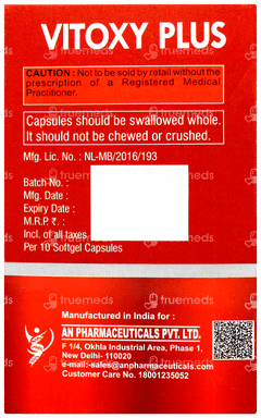 Vitoxy Plus Capsule 10 Vitoxy Plus Capsule 10
