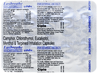 Easibreathe Inhalant Capsule 10