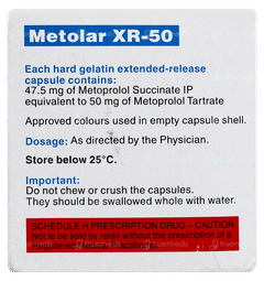 Metolar Xr 50 Capsule 15