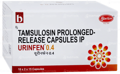 Urinfen 0.4 Capsule 15 Urinfen 0.4 Capsule 15