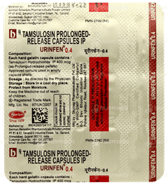 Urinfen 0.4 Capsule 15 Urinfen 0.4 Capsule 15