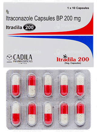 Itradila 200 Capsule 10