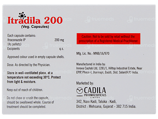 Itradila 200 Capsule 10