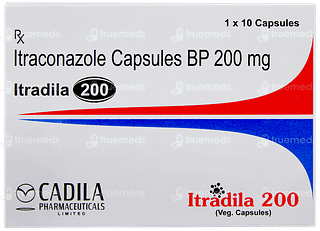 Itradila 200 Capsule 10