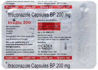 Itradila 200 Capsule 10