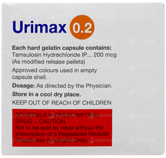 Urimax 0.2 Capsule 15