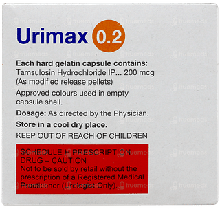 Urimax 0.2 Capsule 15