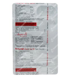 Rosycap Gold 20/75 Capsule 10 Rosycap Gold 20/75 Capsule 10