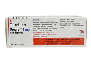 Prograf 1 MG Capsule 50