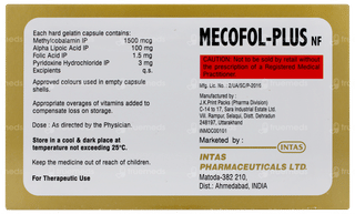 Mecofol Plus Nf Capsule 10