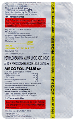 Mecofol Plus Nf Capsule 10