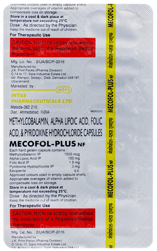Mecofol Plus Nf Capsule 10