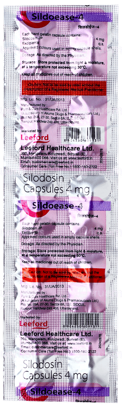 Sildoease 4 Capsule 10 Sildoease 4 Capsule 10