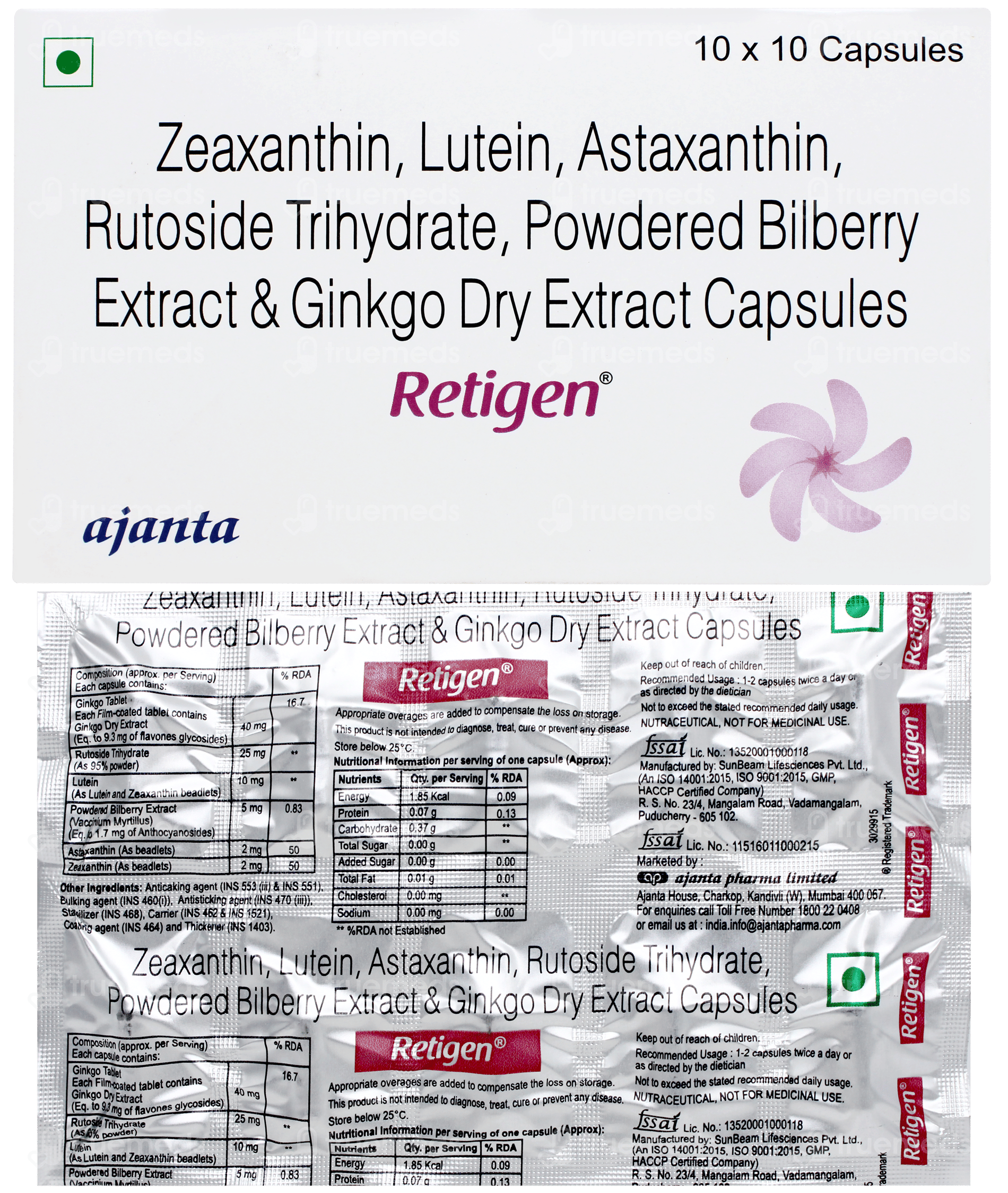 Retitren Retigen | Order Retigen Capsule Online at Truemeds
