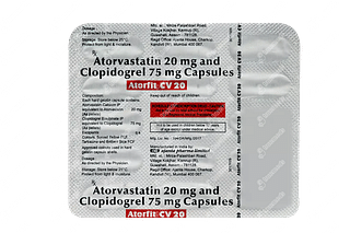 Atorfit Cv 20/75 MG Capsule 15