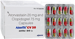 Atorfit Cv 20 Capsule 15