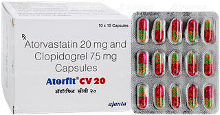 Atorfit Cv 20 Capsule 15