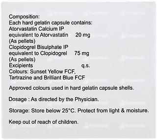 Atorfit Cv 20 Capsule 15