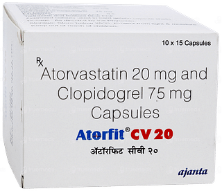 Atorfit Cv 20 Capsule 15