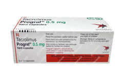 Prograf 0.5mg Capsule 50