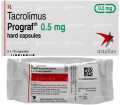 Prograf 0.5mg Capsule 50