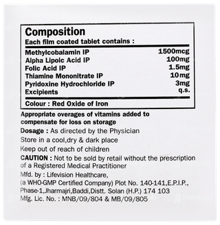 Nervisave Tablet 10