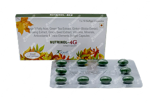 Nutrinol 4g Capsule 10