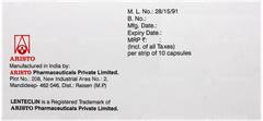 Lenteclin Lb Capsule 10 Lenteclin Lb Capsule 10
