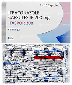 Itaspor 200 Capsule 10