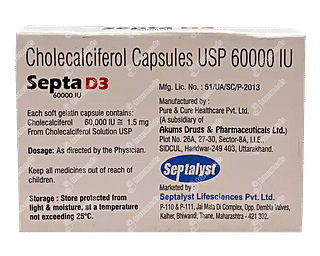 Septa D3 60k Capsule 8