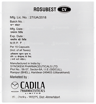 Rosubest Cv Capsule 10