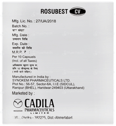 Rosubest Cv Capsule 10