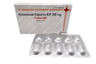 Itradus 200 Capsule 10