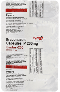 Itradus 200 Capsule 10