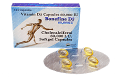 Bonefine D3 60000iu Capsule 4